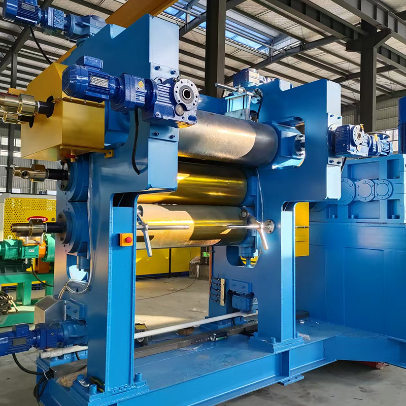 เครื่องรีดยาง 4 ม้วน